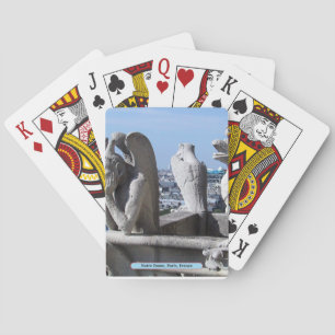 Notre Dame, Paris, France Poker Cards