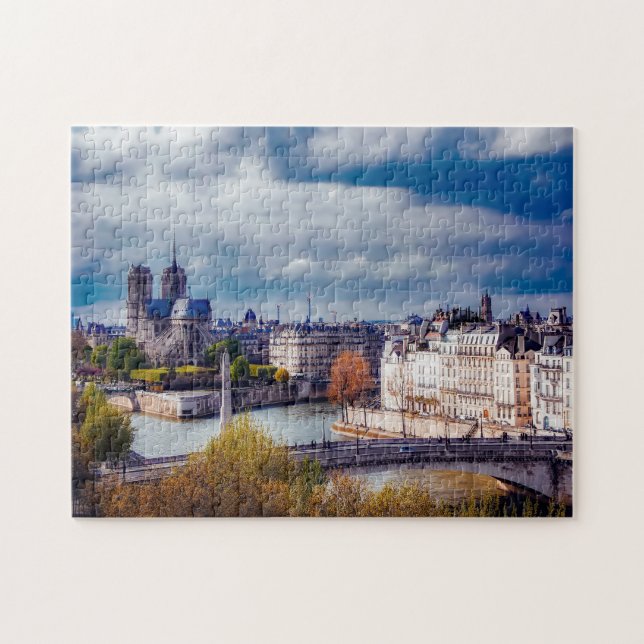 Notre Dame Paris. Jigsaw Puzzle (Horizontal)
