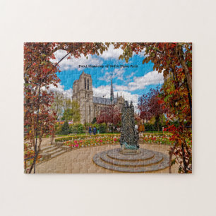 Notre Dame Paris. Jigsaw Puzzle
