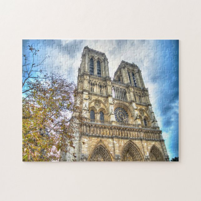 Notre Dame Paris. Jigsaw Puzzle (Horizontal)