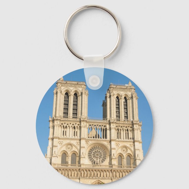 Notre Dame, Paris Keychain (Front)