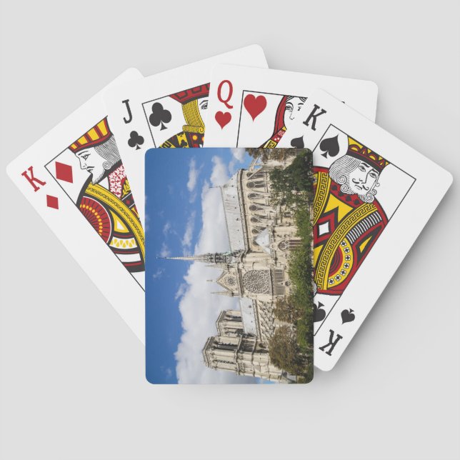 Notre Dame Playing Cards (Back)