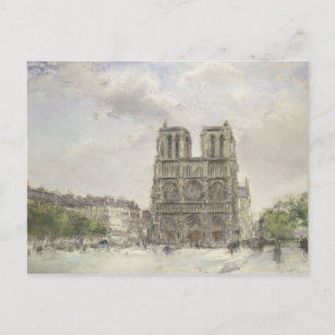 Notre Dame Postcard