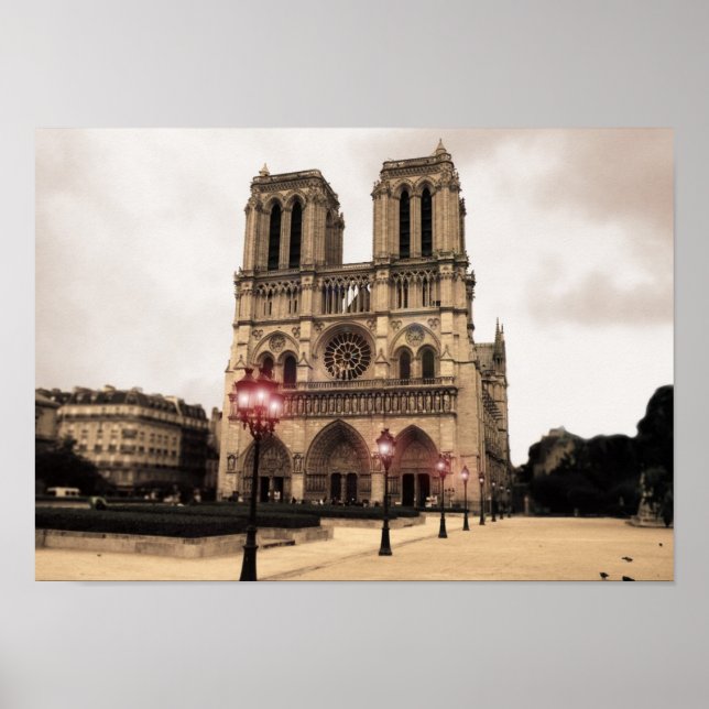 Notre Dame Poster (Front)