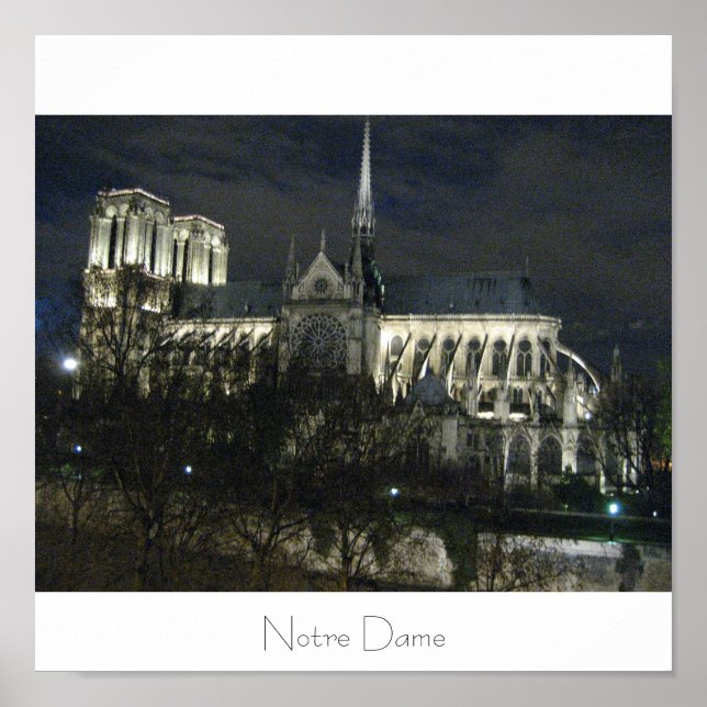 Notre Dame Poster (Front)