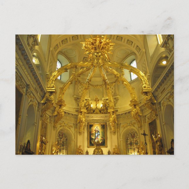 Notre Dame Quebec City, Quebec, Canada Postcard (Front)