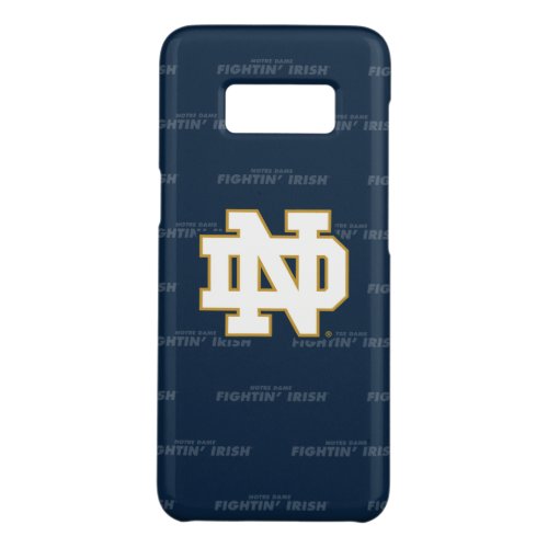 Notre Dame  Repeating Pattern Case_Mate Samsung Galaxy S8 Case