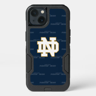 Notre Dame   Repeating Pattern iPhone 13 Case