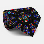 Notre Dame South Rose Window Neck Tie