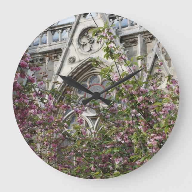 Notre Dame spring Large Clock (Front)