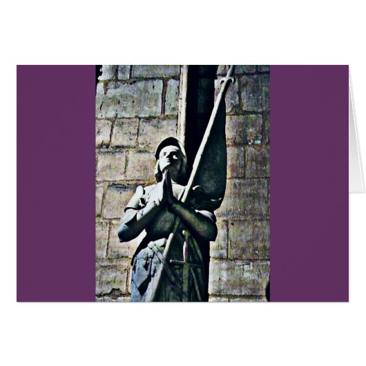Notre Dame Statue CB Cards (Front Horizontal)