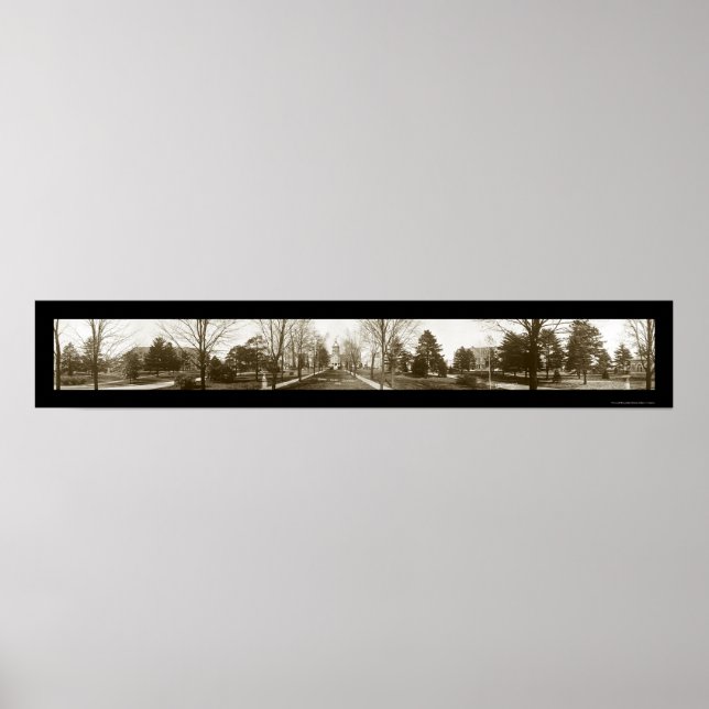 Notre Dame University Photo 1914 Poster (Front)