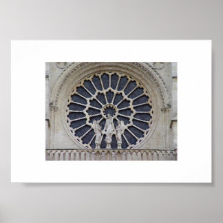 Notre Dame Up Close Poster