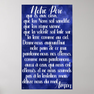 Notre Père (The Lord's prayer in French) Poster