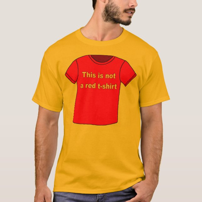 NotRedTshirt T-Shirt (Front)
