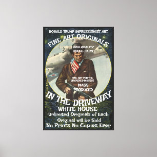 NoTrump Collectable AutographedOriginal Art Canvas Print