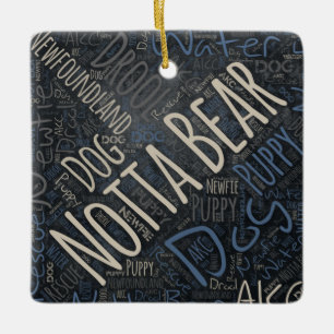 Notta Bear Ceramic Ornament