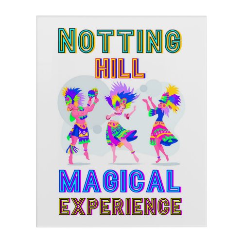 Notting Hill Carnival London England August Funny Acrylic Print