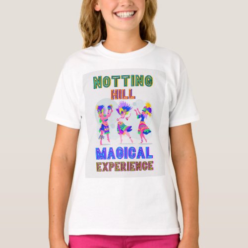 Notting Hill Carnival London England Fun African T_Shirt