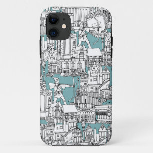 NOTTINGHAM BLUE iPhone 11 CASE