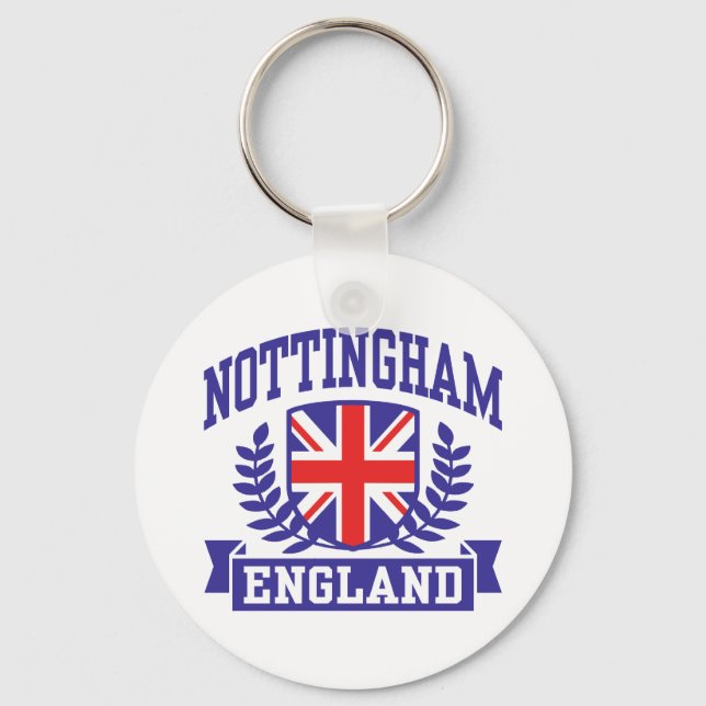 Nottingham England Keychain (Front)