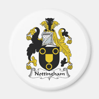 Nottingham Family Crest Magnet