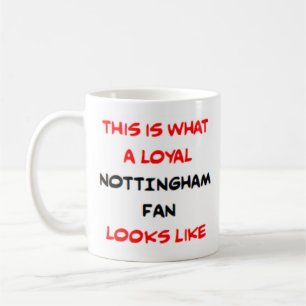 nottingham fan, loyal coffee mug