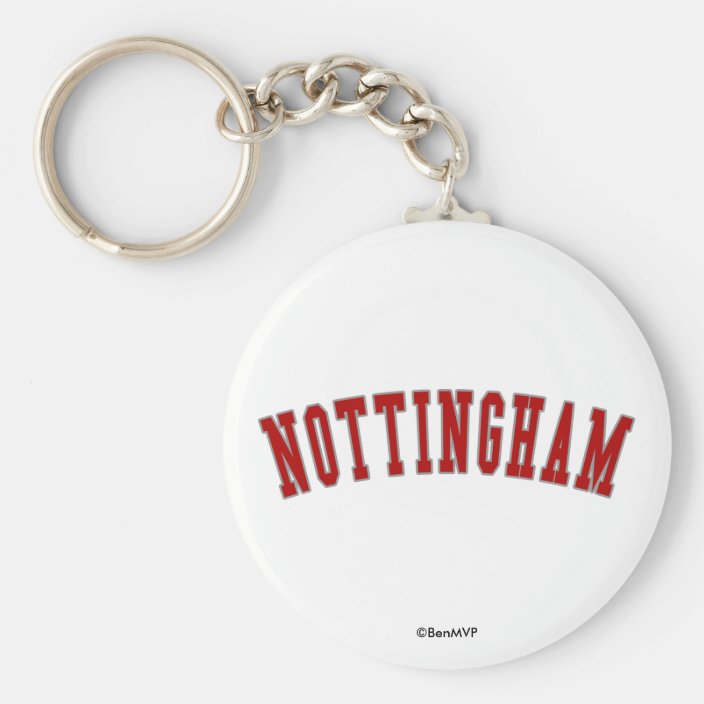 Nottingham Key Chain