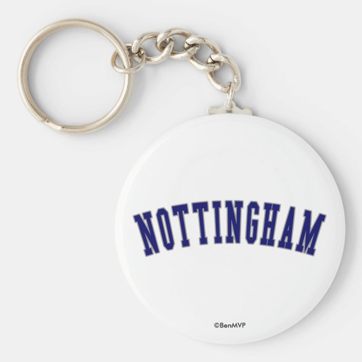 Nottingham Keychain