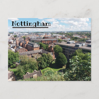 Nottingham Skyline Postcard