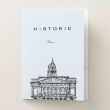 Nottingham Tone Sketch Pocket Folders