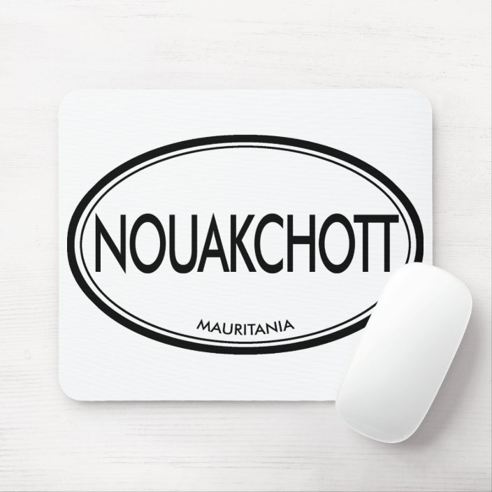 Nouakchott, Mauritania Mousepad