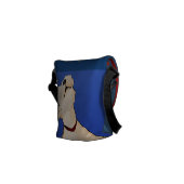 Nougat Messenger Bag (Back Right)