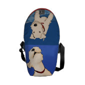 Nougat Messenger Bag (Back Open)