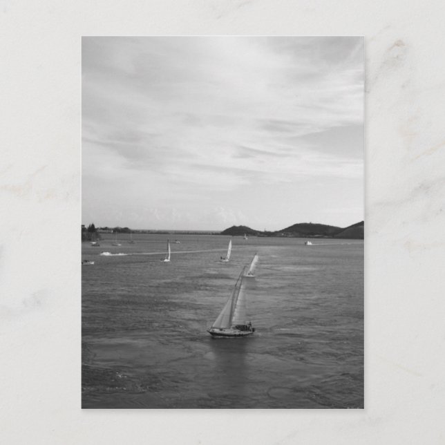 Noumea sunset postcard (Front)