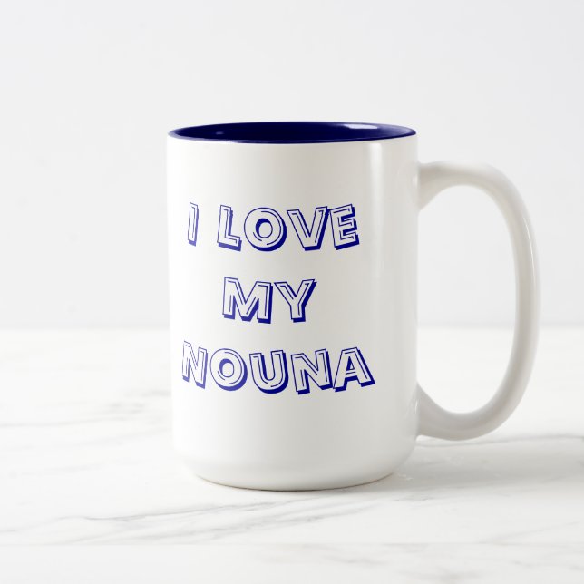 Nouna Greek Godmother Coffee Mug (Right)