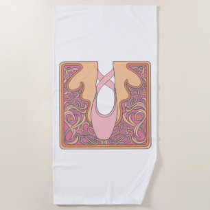 Nouveau Ballet Beach Towel