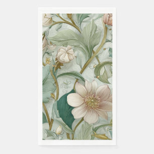 Nouveau Bloom Elegance Botanical Paper Guest Towels