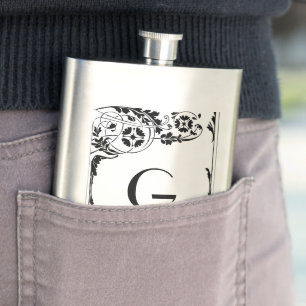 Nouveau Monogram Flask