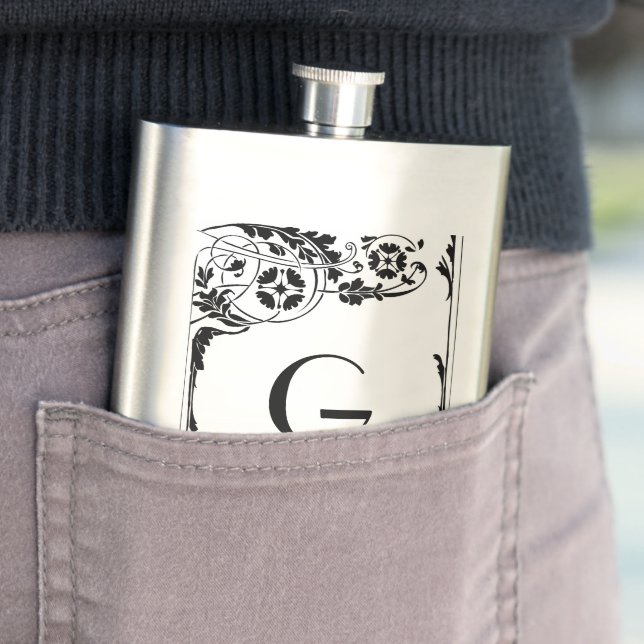 Nouveau Monogram Flask (In Situ)