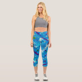 Dragonfly Capri Leggings