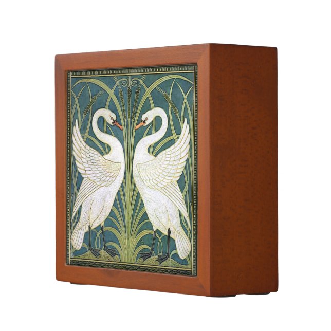 Nouveau Swans Desk Organizer (Right)