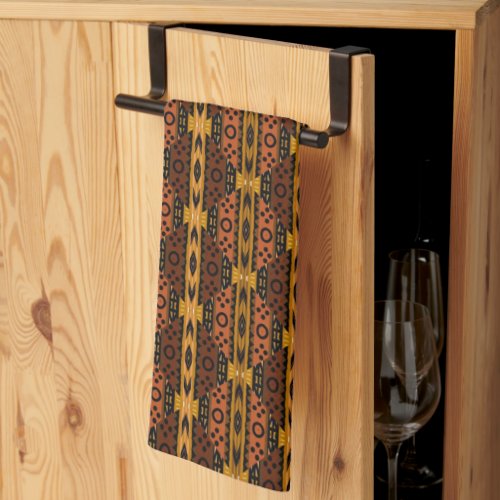 Nouveaux Uhuru Ethnic Pattern Kitchen Towel