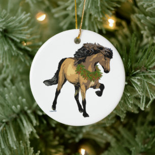 Nouvelle Christmas Ceramic Ornament