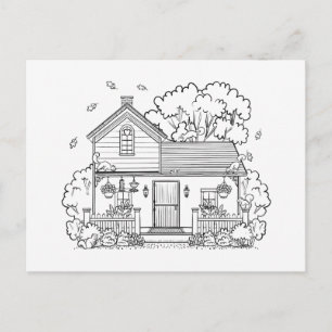 Nov House Holiday Postcard