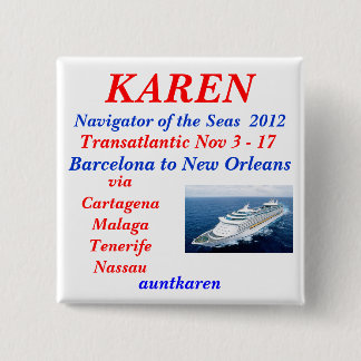 nov TA 2012 Nav Pinback Button