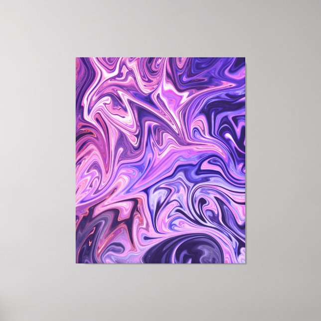 Nova Abstract Painting | Best Abstract Art Canvas Print (Front)