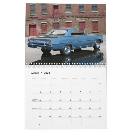 Nova Calendar Zazzle