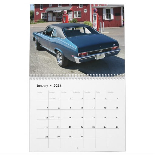 Nova Calendar Zazzle