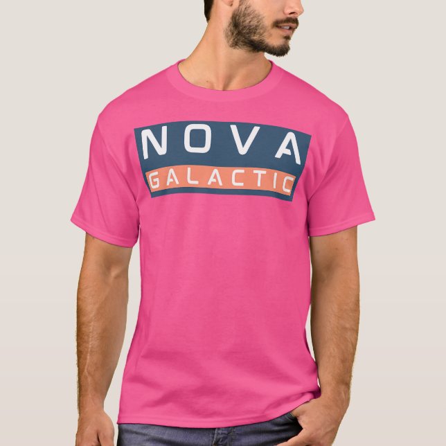 Nova Galactic Clean Logo T-Shirt (Front)